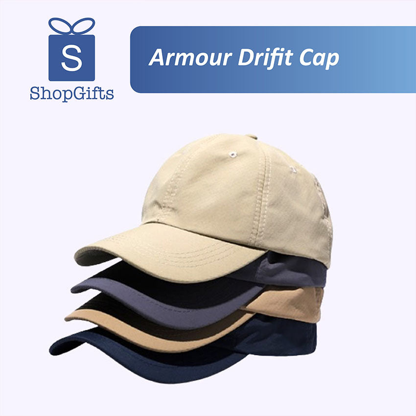 Digifit Cap Armour Drifit Cap (6 Panel) | ShopGifts | Corporate Gift Singapore
