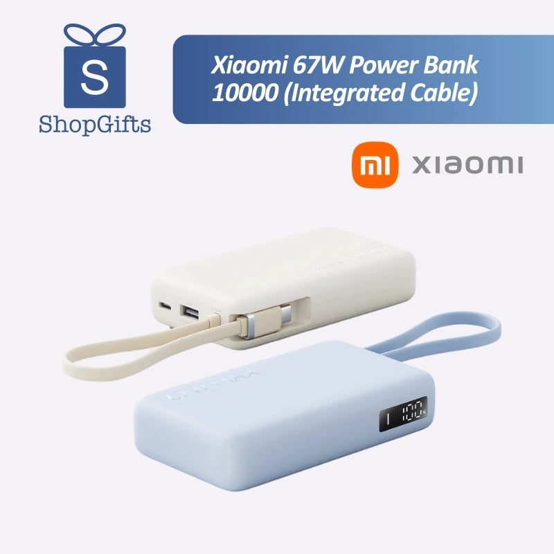 Xiaomi 67W Power Bank 10000 (Integrated Cable)