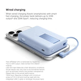 Xiaomi 10000mAh Magnetic Power Bank with Foldable Stand in Pastel Blue and Lavender_Premium Corporate Gifts