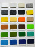 felt strap colour chart corporate gifts door gift