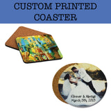 custom printed coaster corporate gift door gift