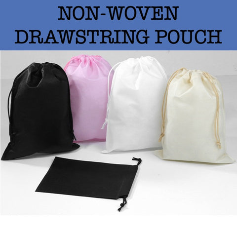 non woven drawstring pouch corporate gifts door gift