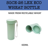 eco friendly wheat water bottle tumbler corporate gifts door gift
