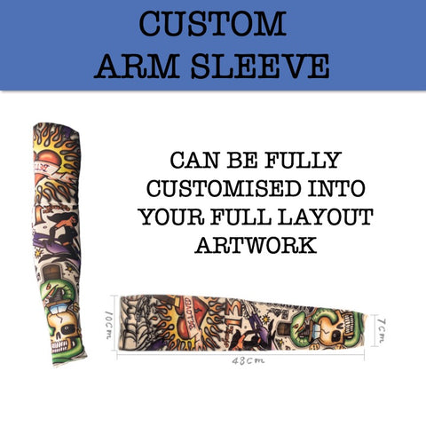 custom printed arm sleeve corporate gifts door gift