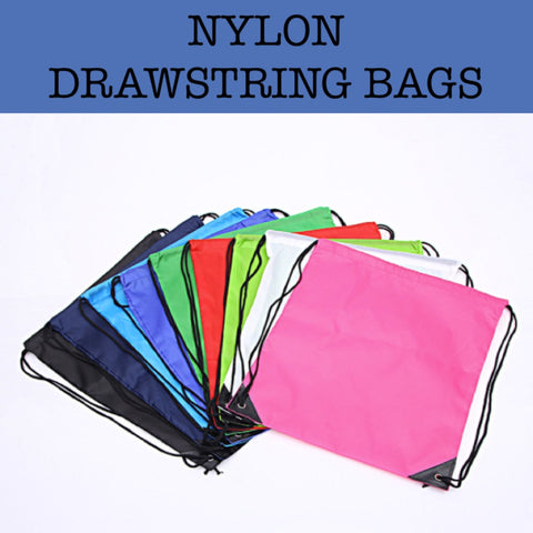 nylon drawstring bags corporate gifts