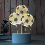 football custom acrylic led light lamp corporate gifts door gift