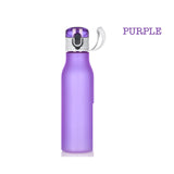 purple matte water bottle corporate gifts
