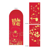 2020 suede touch paper red packet chinese new year printing corporate gifts door gift