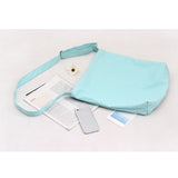 turquoise canvas sling bag corporate gift door gift