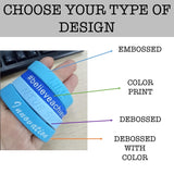 silicone wristband corporate gifts