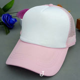 light pink trucker caps corporate gifts