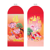 2020 suede touch paper red packet chinese new year printing corporate gifts door gift