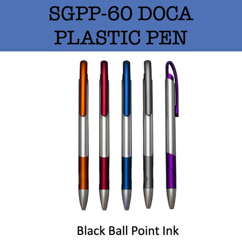 doca promotional plastic pen corporate gifts door gift