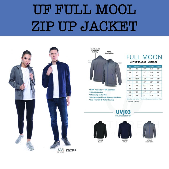 UF Full Moon Zip Up Jacket door gifts corporate gift