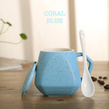 blue polygon mug corporate gifts door gifts