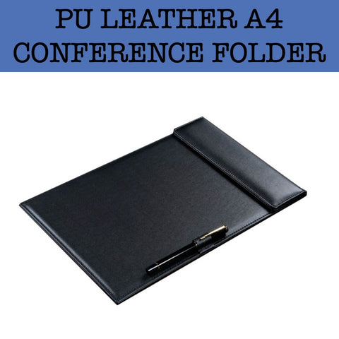 pu leather a4 conference folder corporate gifts door gift