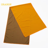orange microfibre towel corporate gifts