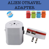 white travel adapter corporate gifts