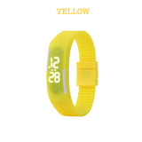 yellow led digital watch corporate gift door gift