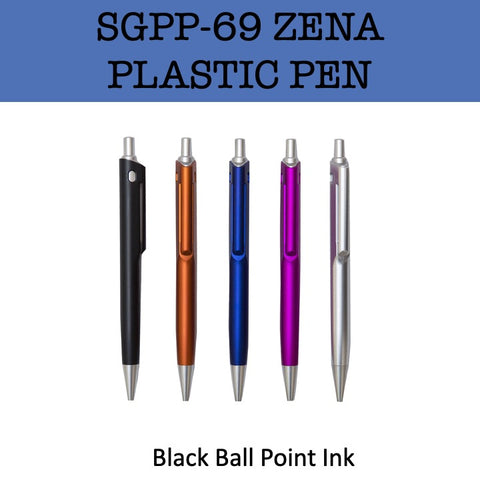 zena plastic promotional pen corporate gifts door gift
