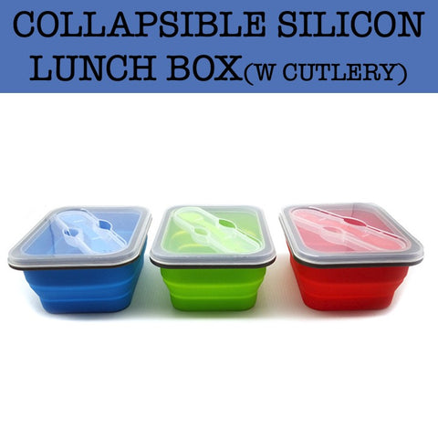 collapsible silicon lunch box corporate gifts door gift