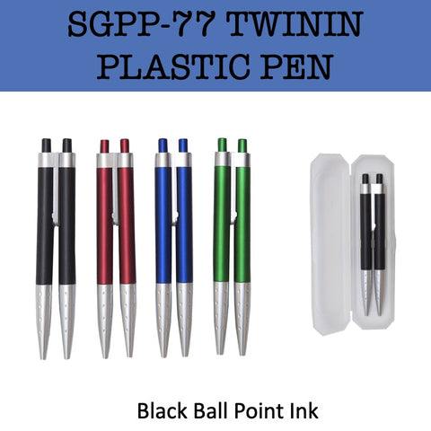 twinin plastic promotional pen corporate gifts door gift