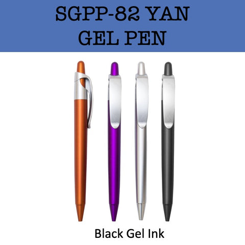 yan gel plastic promotional pen corporate gifts door gift