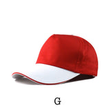 white red baseball cap corporate gifts