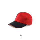 black red baseball cap corporate gifts