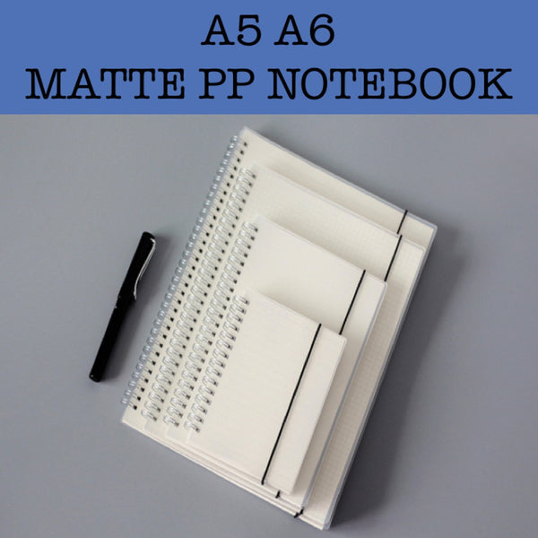matte pp notebook corporate gifts