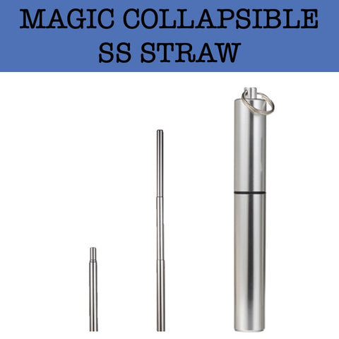 magic collapsible straw corporate gifts door gift