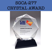 sgca-277 crystal award plaque corporate gifts door gift