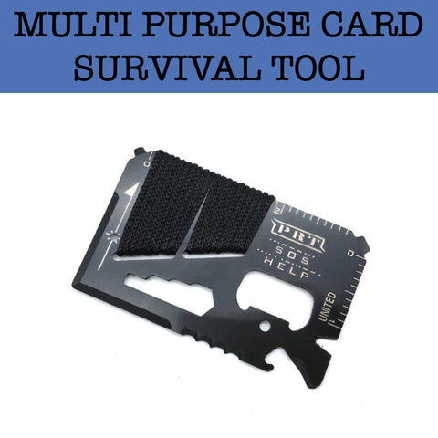 Multi purpose card survival tool corporate gifts door gift giveaway