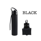 black foldable water bottle corporate gifts