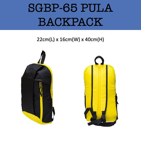 pula travel backpack bag corporate gifts door gift