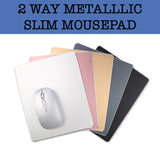 2 way metallic slim mousepad promo gifts customised mousepad corporate gift door gifts
