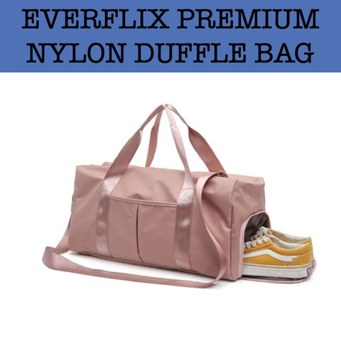 everflix premium nylon duffle bag door gifts corporate gift