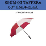 taffera 30" umbrella corporate gifts door gift