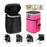 pink travel adapter corporate gifts