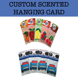 custom scented hanging card door gifts corporate gift