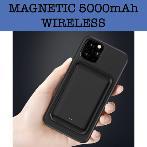 magnetic 5000mAh wireless powerbank corporate gifts door gift giveaway