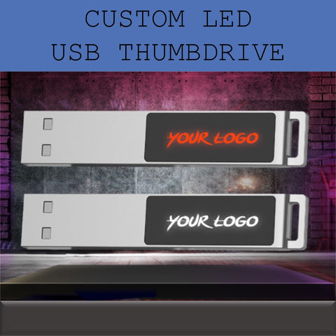 Custom led usb thumbdrive corporate gifts door gift giveaway