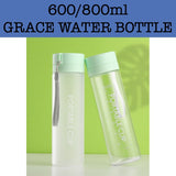 600/800ml Grace water bottle corporate gifts door gift giveaway