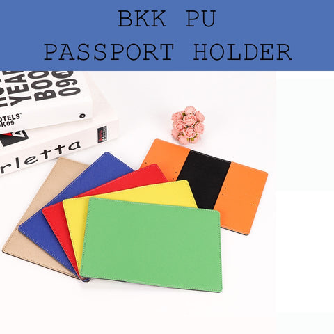 bangkok PU leather passport holder corporate gifts door gift