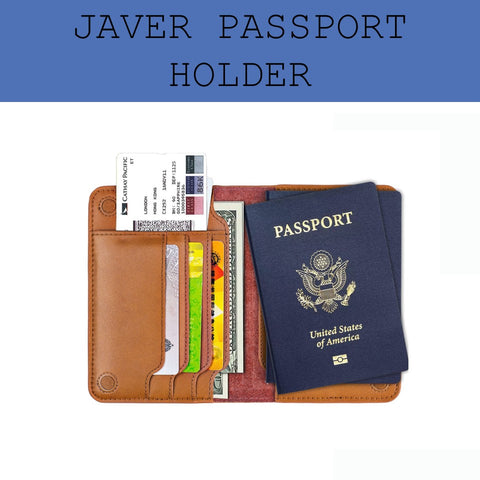 javer genuine leather passport holder corporate gifts door gift