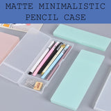 matte plastic pencil case corporate gifts door gift