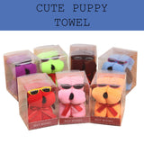 cute puppy towel corporate gifts door gift