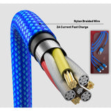 3 in 1 flashy usb charging cable corporate gifts door gifts