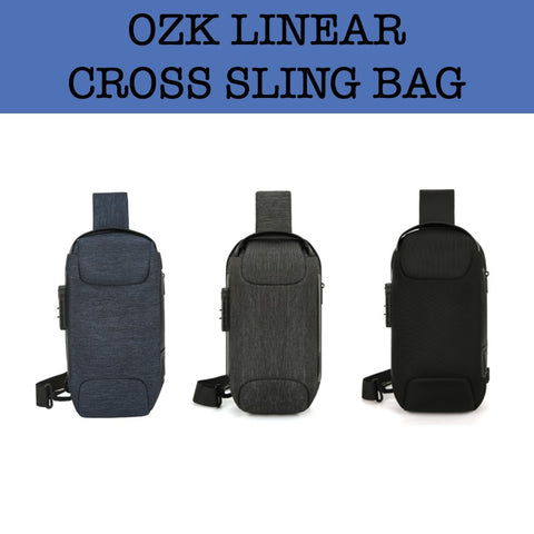 OZK Linear Cross Sling Bag corporate gifts door gifts giveaway