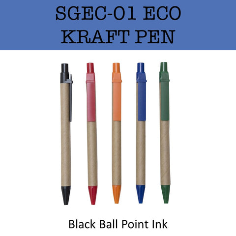 eco kraft promotional pen corporate gifts door gift